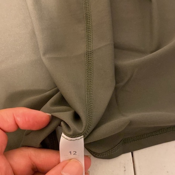 Open back tank - army green colour - Picture 5 of 5